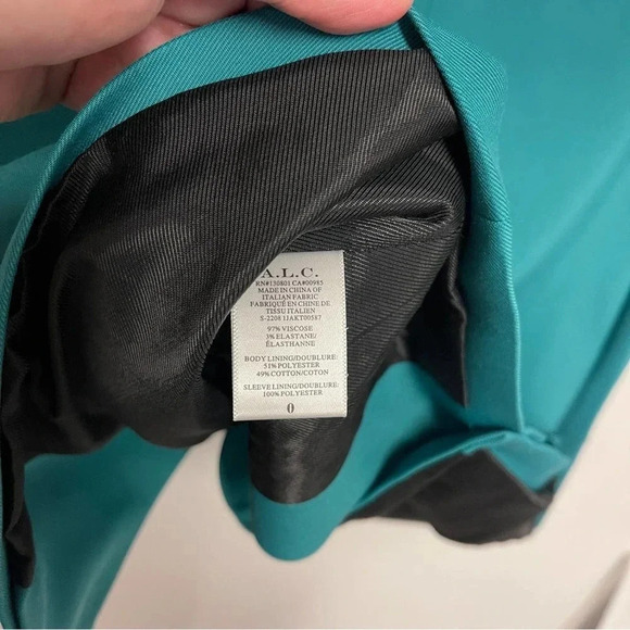 NWT A.L.C. Dakota Blazer Jacket - Menswear Oversized Workwear Suit Jacket - Picture 7 of 9